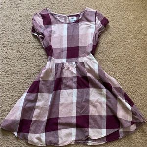 Kids plaid dress